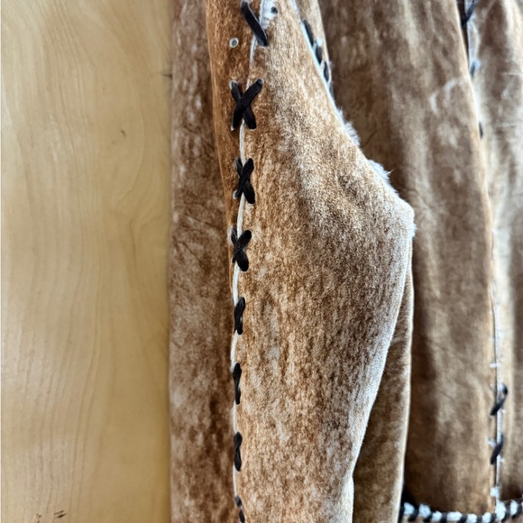 Vintage 1990s Roberto Cavalli Full-Length Shearling & Fur Coat - Picture 11 of 16